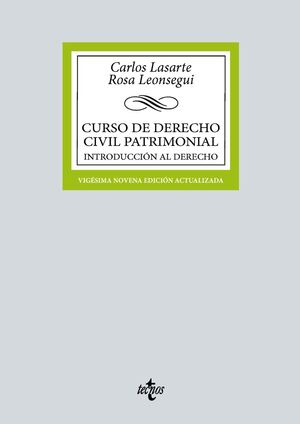 CURSO DE DERECHO CIVIL PATRIMONIAL (2024) 29ªED.