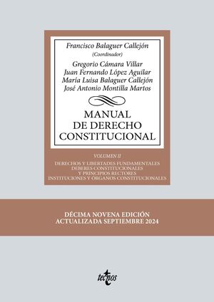 MANUAL DE DERECHO CONSTITUCIONAL VOL.II (2024)