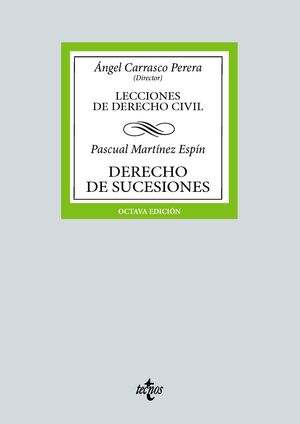 DERECHO DE SUCESIONES (LECCIONES DERECHO CIVIL) 2024 8ªED.