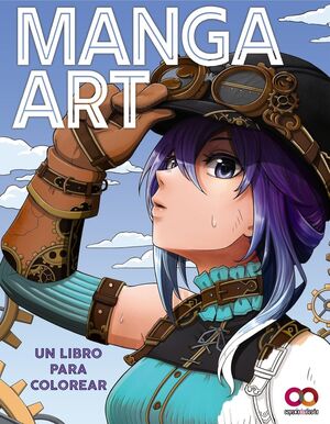 MNGA ART (UN LIBRO PARA COLOREAR)